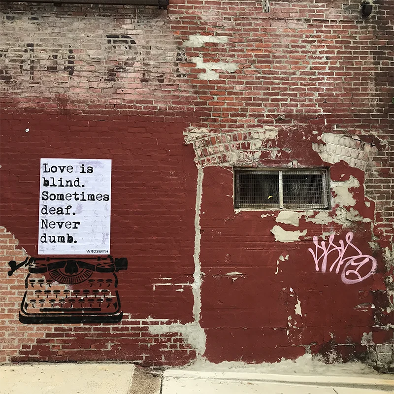 Love is blind