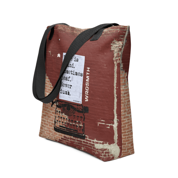 Tote bag: blind•deaf•undumb