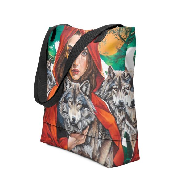 Tote bag: Wolves family