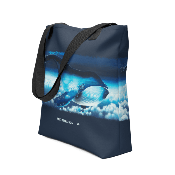 Tote bag: Whale Scape