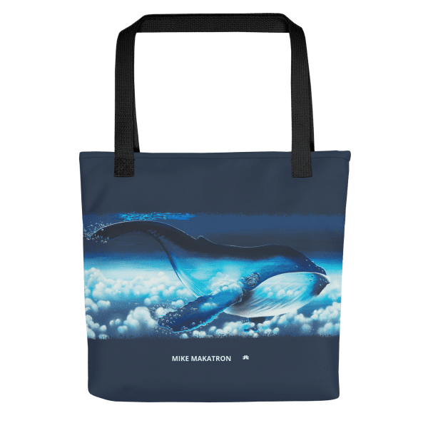 Tote bag: Whale Scape - Image 2
