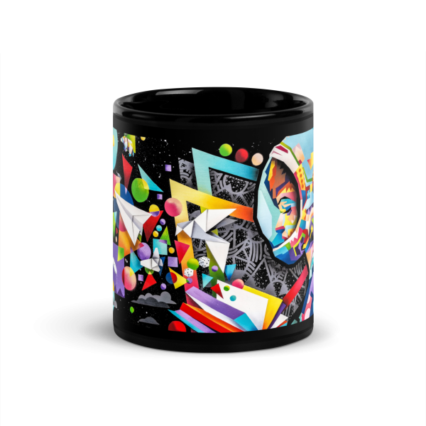 Black Glossy Mug: Knowledge Oddity - Image 3