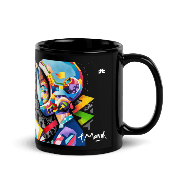 Black Glossy Mug: Knowledge Oddity - Image 2