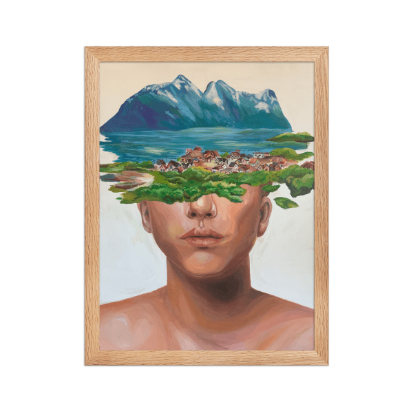 Framed matte paper poster: Isolation - Image 2