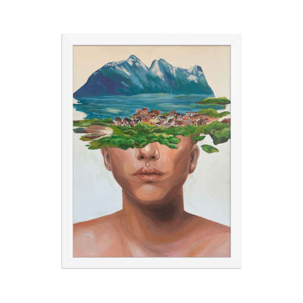 Framed matte paper poster: Isolation - Image 3
