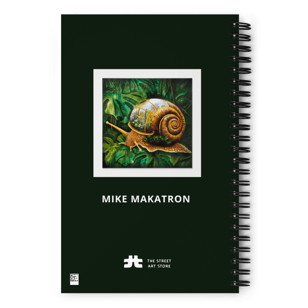 Spiral notebook: Snail Cactus - Image 2