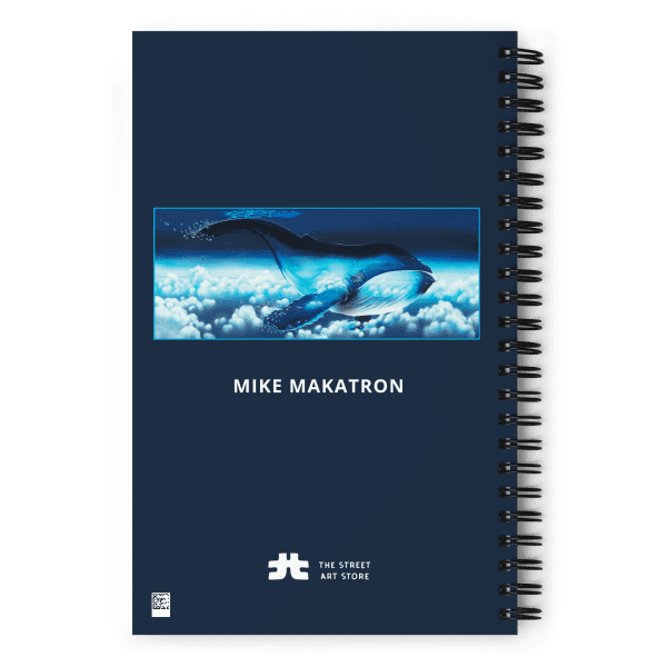 Spiral notebook: Whale Scape - Image 2