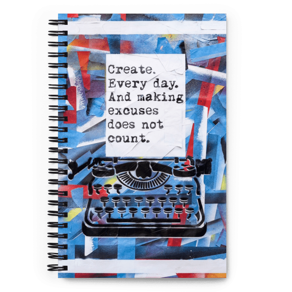 Spiral notebook: Create