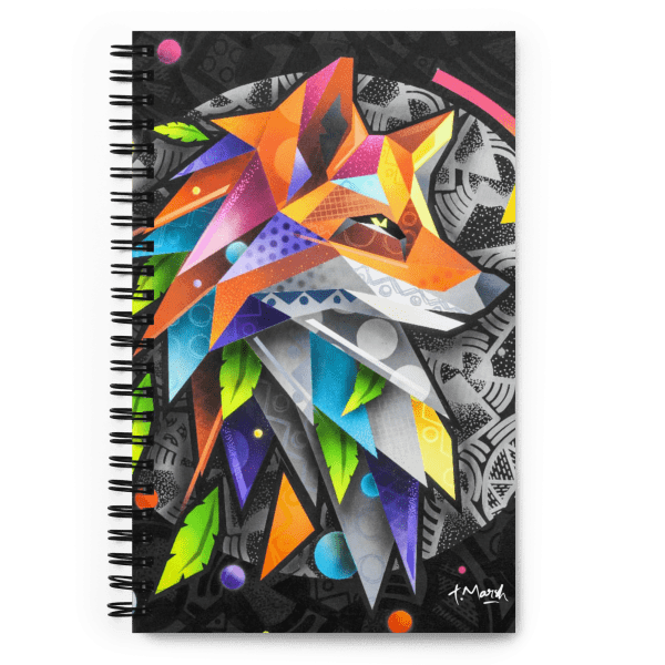 Spiral notebook: El zorro
