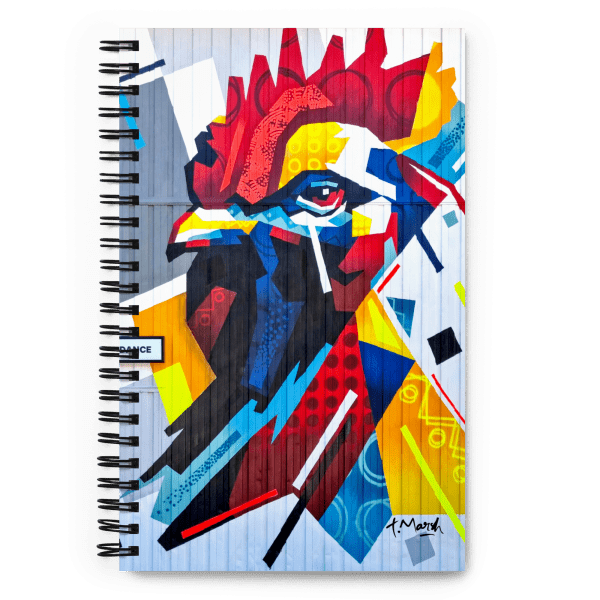 Spiral notebook: Fier comme un coq