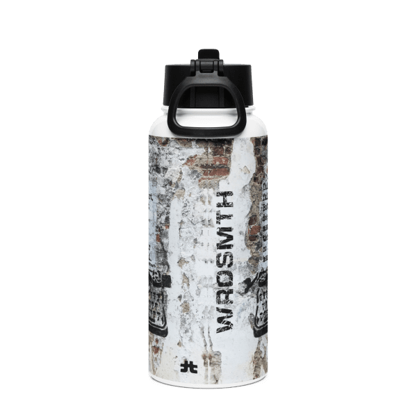 Stainless steel water bottle with a straw lid: Beautifall - Image 4
