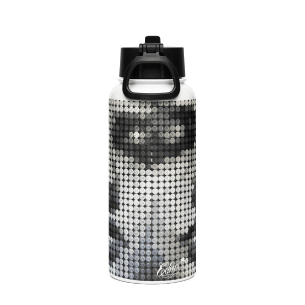 Stainless steel water bottle with a straw lid: 832 spi - Image 4