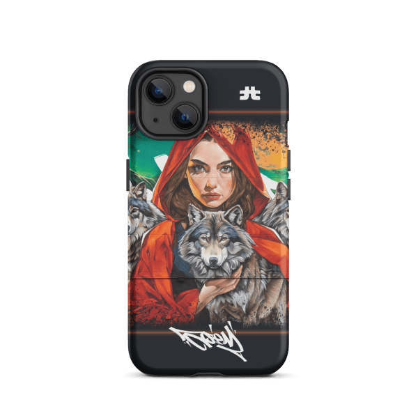 Tough Case for iPhone®: Wolves family