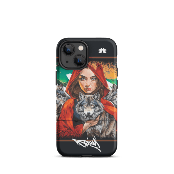 Tough Case for iPhone®: Wolves family - Image 2