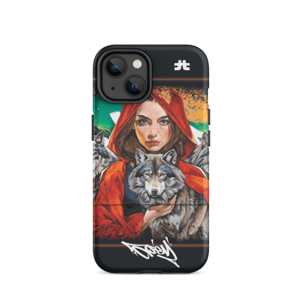Tough Case for iPhone®: Wolves family - Image 5