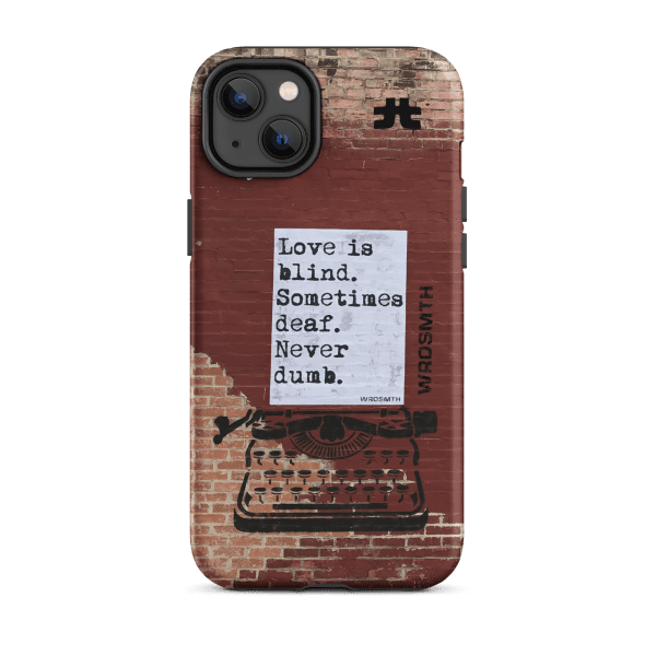 Tough Case for iPhone®: blind•deaf•undumb - Image 6