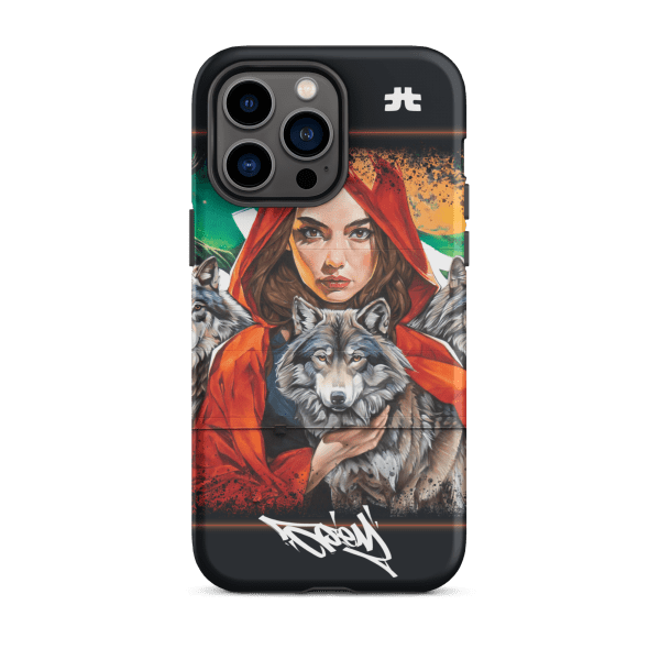 Tough Case for iPhone®: Wolves family - Image 8