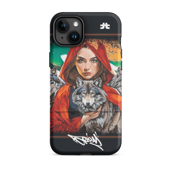 Tough Case for iPhone®: Wolves family - Image 10