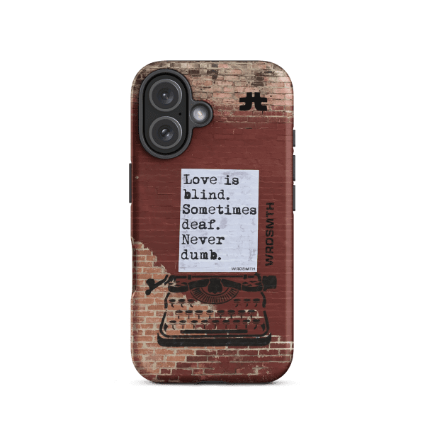 Tough Case for iPhone®: blind•deaf•undumb - Image 13