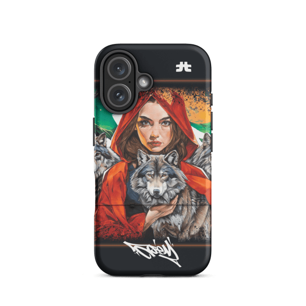Tough Case for iPhone®: Wolves family - Image 13