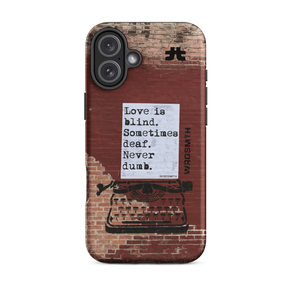 Tough Case for iPhone®: blind•deaf•undumb - Image 14