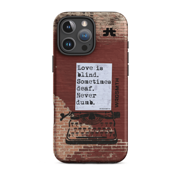 Tough Case for iPhone®: blind•deaf•undumb - Image 16