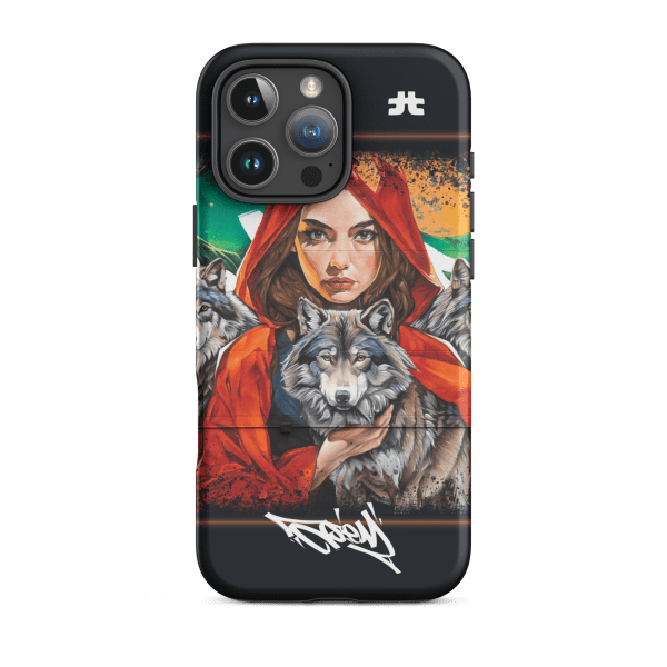 Tough Case for iPhone®: Wolves family - Image 16