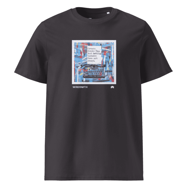 Unisex organic cotton t-shirt: Create - Image 4