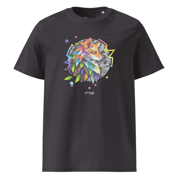 Unisex organic cotton t-shirt: El zorro - Image 3