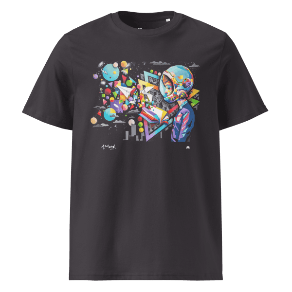 Unisex organic cotton t-shirt: Knowledge Oddity - Image 3