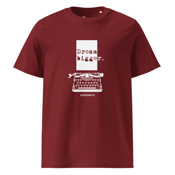 Unisex organic cotton t-shirt: Dream Bigge(r) - Image 4