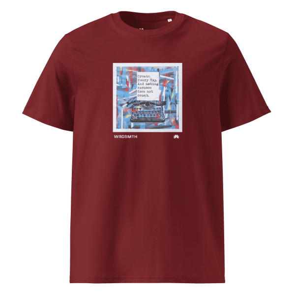 Unisex organic cotton t-shirt: Create - Image 3