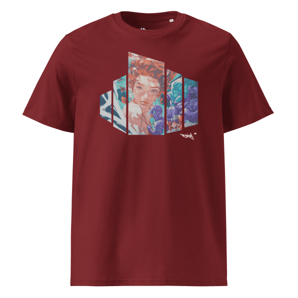 Unisex organic cotton t-shirt: Under the Sea - Image 2