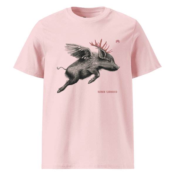 Unisex organic cotton t-shirt: The Last Marcassin - Image 3