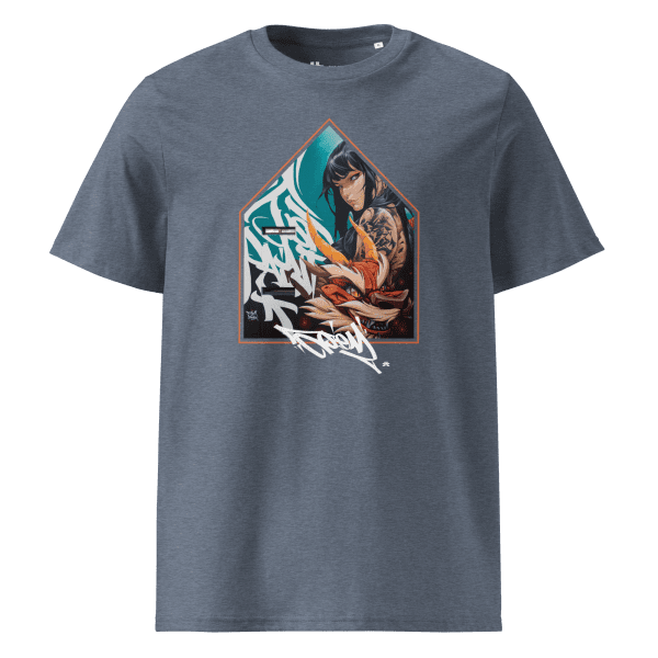 Unisex organic cotton t-shirt: Bravely default - Image 7