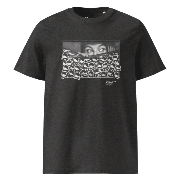 Unisex organic cotton t-shirt: Pq Dom Pedro - Image 2