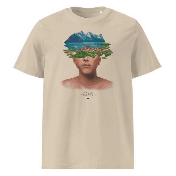Unisex organic cotton t-shirt: Isolation