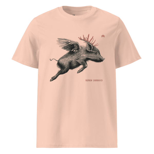 Unisex organic cotton t-shirt: The Last Marcassin - Image 2