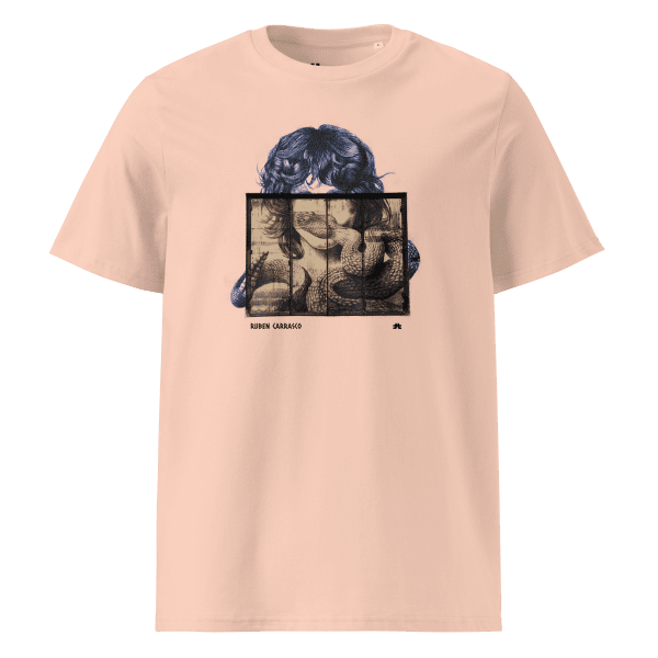 Unisex organic cotton t-shirt: The Iguana´s Doors - Image 3