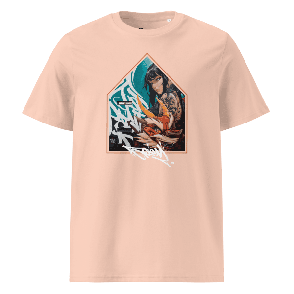 Unisex organic cotton t-shirt: Bravely default - Image 8