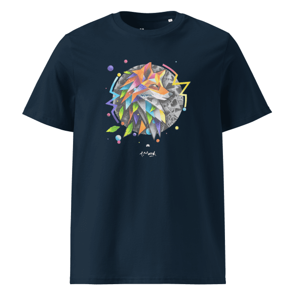 Unisex organic cotton t-shirt: El zorro - Image 2