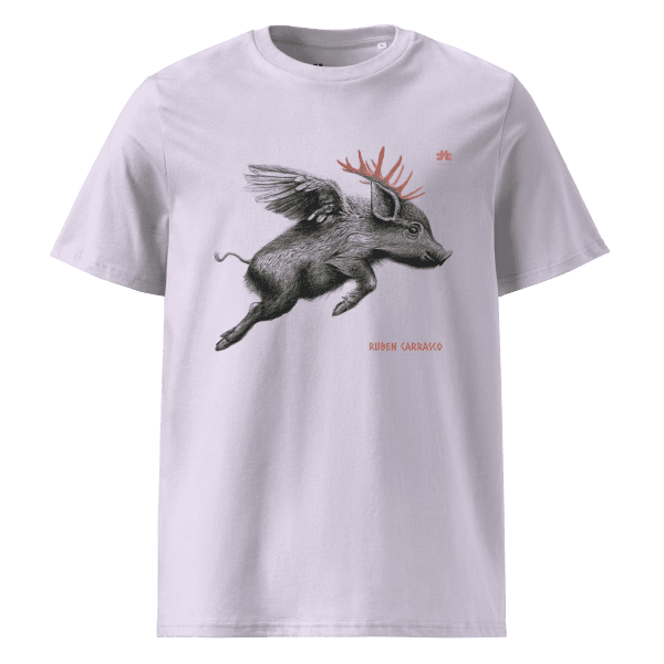 Unisex organic cotton t-shirt: The Last Marcassin - Image 4