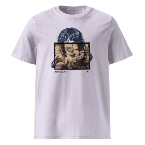 Unisex organic cotton t-shirt: The Iguana´s Doors - Image 4