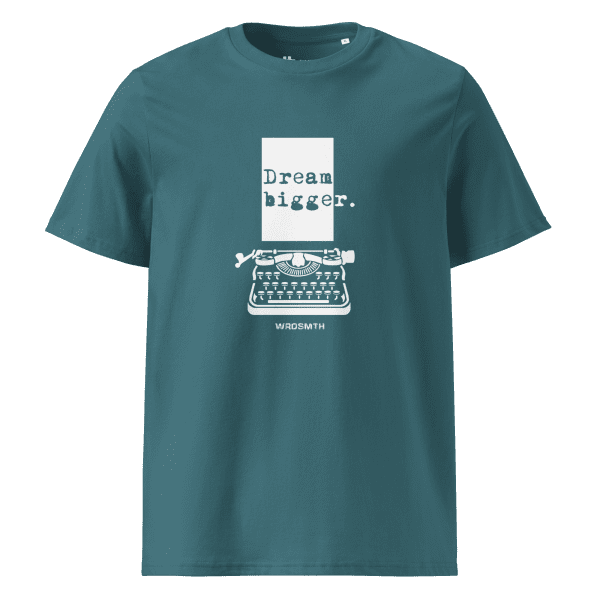 Unisex organic cotton t-shirt: Dream Bigge(r) - Image 7