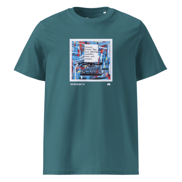 Unisex organic cotton t-shirt: Create - Image 5
