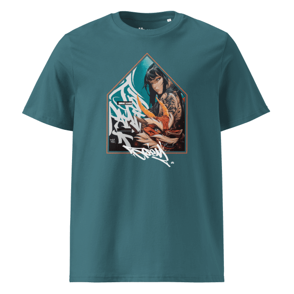 Unisex organic cotton t-shirt: Bravely default - Image 6