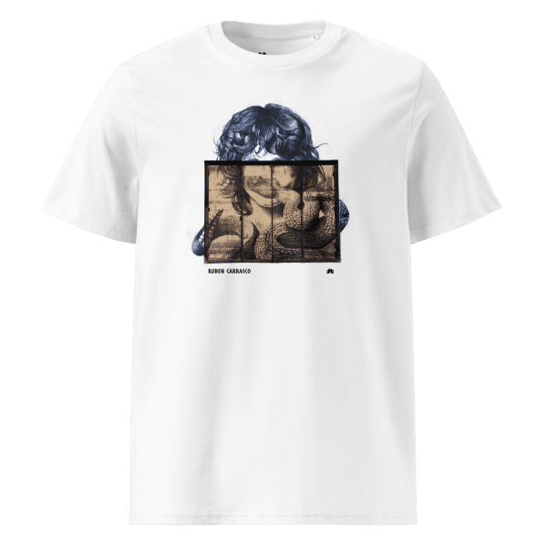 Unisex organic cotton t-shirt: The Iguana´s Doors - Image 5
