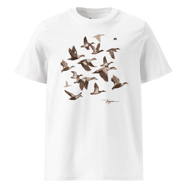 Unisex organic cotton t-shirt: Adaptarse al entorno - Image 3