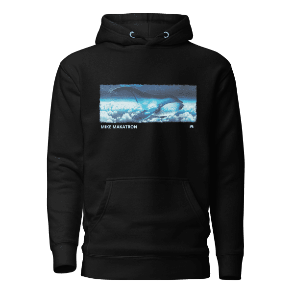 Unisex Hoodie: Whale Scape