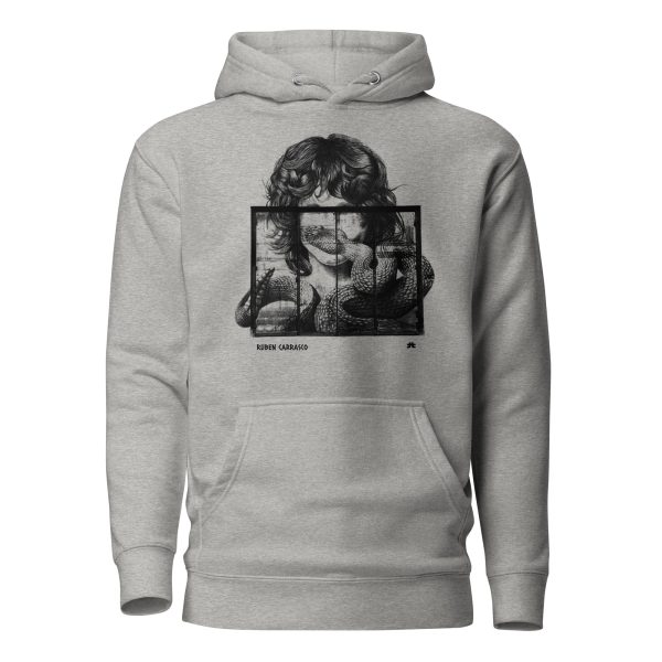 Unisex Hoodie: The Iguana´s Doors Black - Image 2